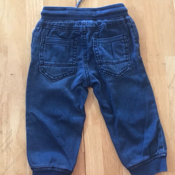 NWT Boys Genuine Kids by Osh Kosh Pull-On Jeans Soft and Comfy Patches & Pockets - Picture 9 of 12